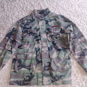 Rue21 Camouflage Shirt Jacket